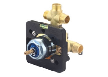 Pressure balance valve with diverter